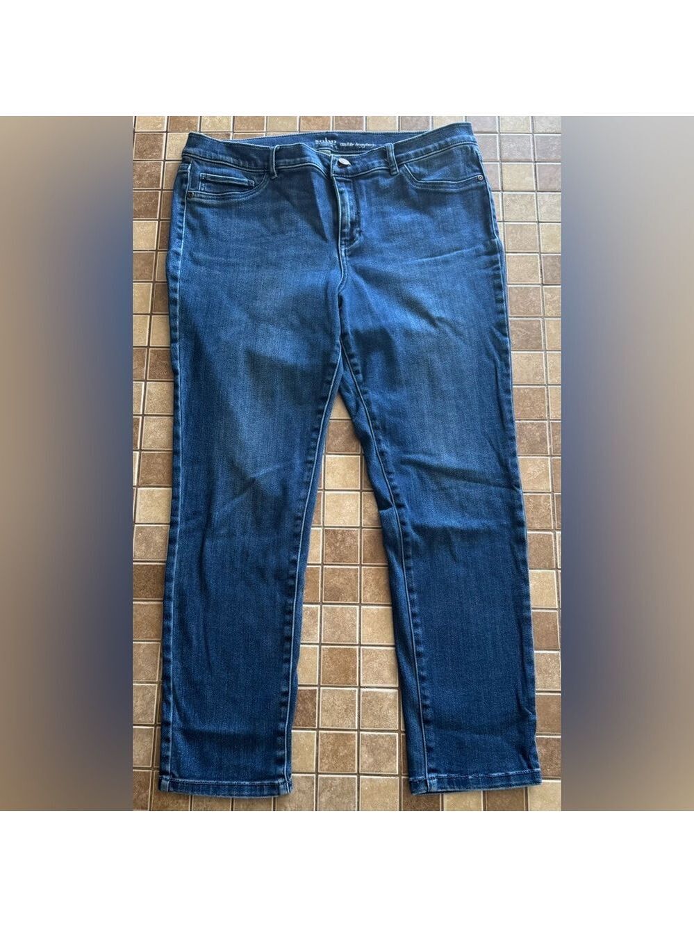 Soho Blue Skinny Jeans Classic Denim Style Size 14
